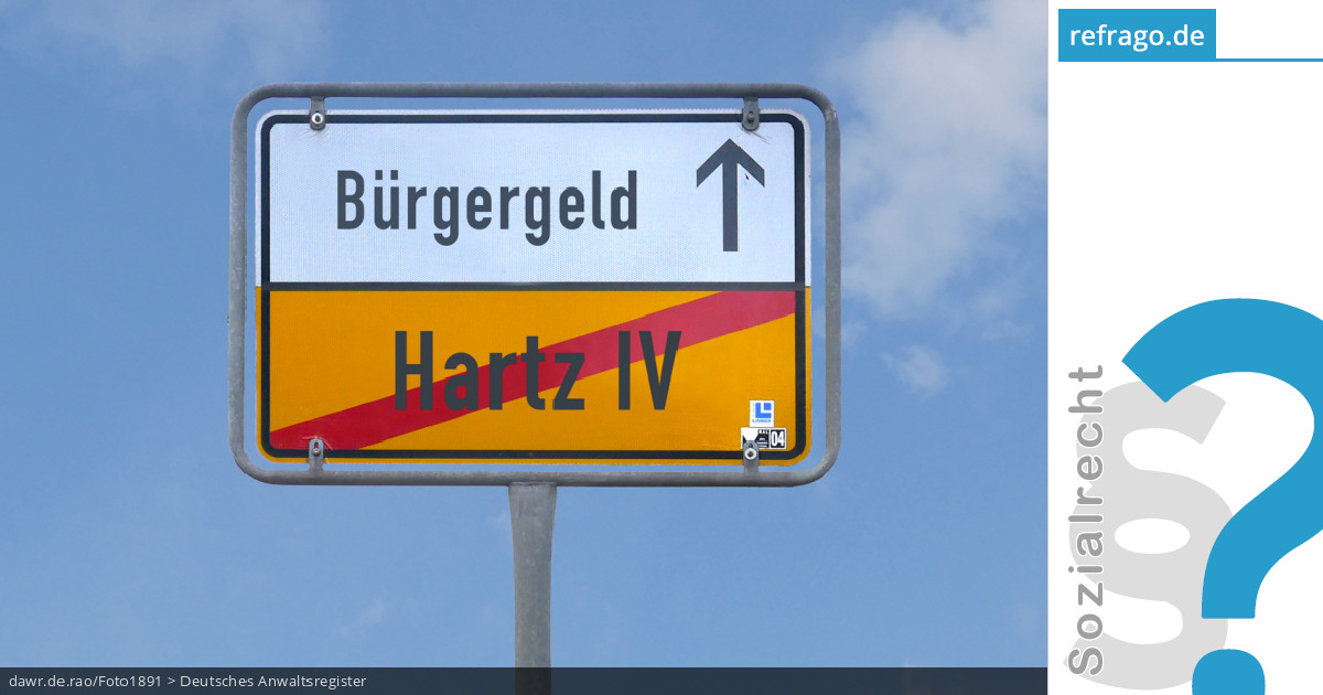 Bürgergeld und Hartz IV Was ist der Unterschied? refrago Bürgergeld und Hartz IV Was ist der Unterschied? refrago