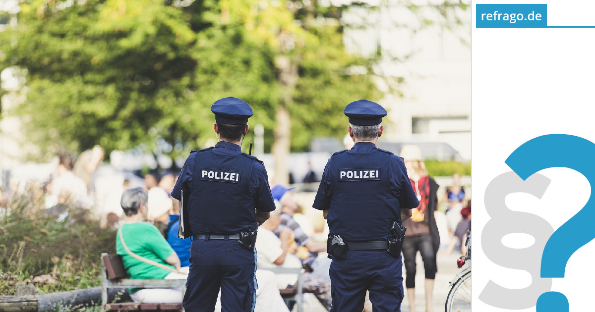 Wann darf die Polizei eine Person kontrollieren?