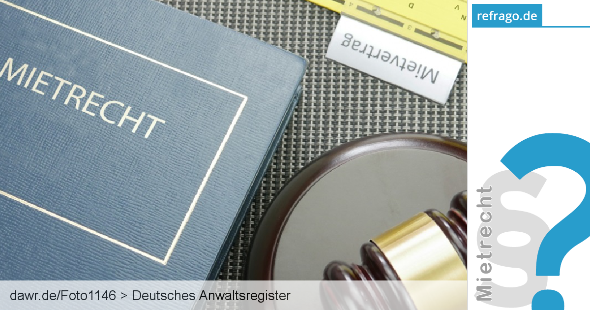 Widerruf des Mietvertrags Kann man als Mieter einen Mietvertrag widerrufen? refrago