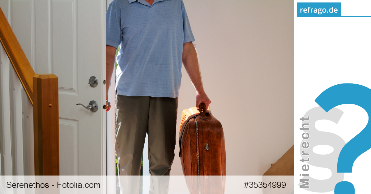 Wie lange darf ein Mieter Gäste in seiner Wohnung aufnehmen?