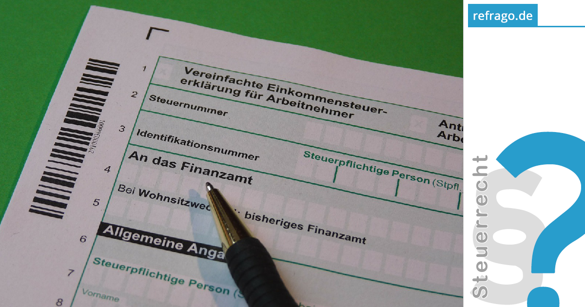 Wie legt man gegen einen Steuer­bescheid Einspruch ein? - refrago