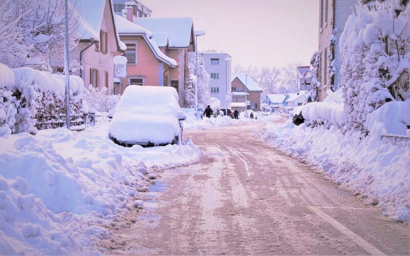 Winter - Arbeitnehmer kann nicht zur Arbeit kommen