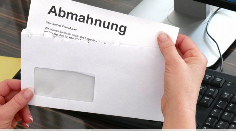 Abmahnung