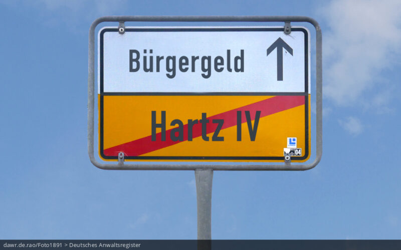 Hartz IV - Bürgergeld