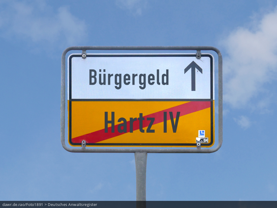 Hartz IV - Bürgergeld